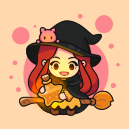 Potion Merge Witch Cover